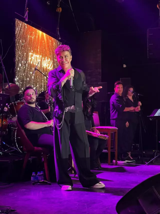 Fatih Ürek televizyon stüdyosu