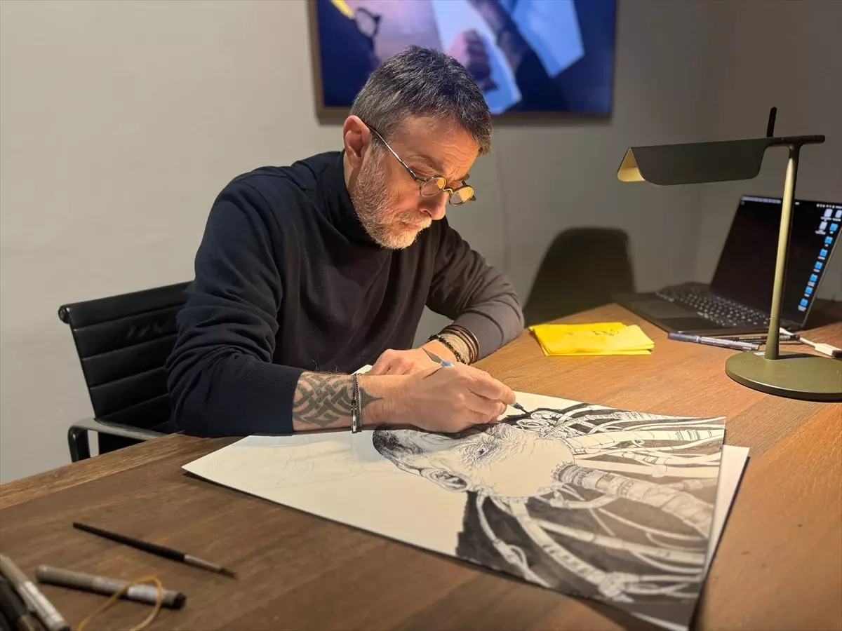 M.K. Perker’in ‘Live’ Sergisi: Yapay Zeka ve Sanatın Deneysel Buluşması