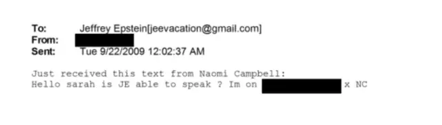 Jeffrey Epstein toplantı odası