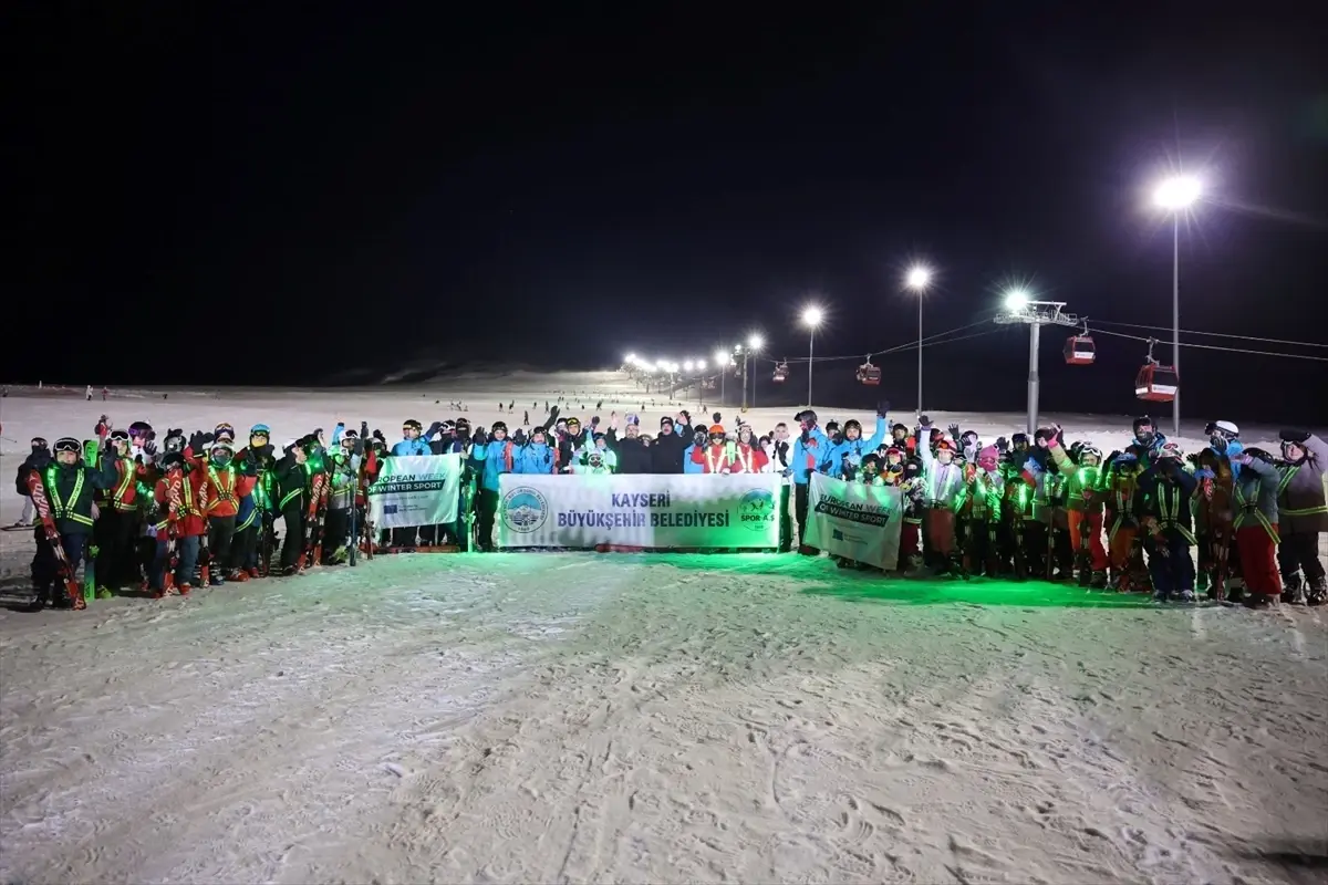 Erciyes Kayak Merkezi Sezon Başlangıcından Bu Yana 3 Milyonu Aştı