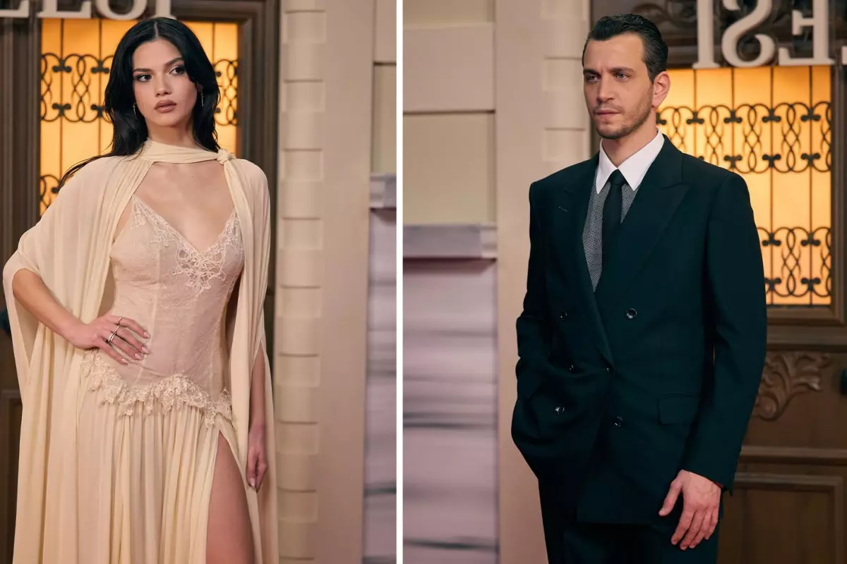 Eylül Lize Kandemir lansmanda şık bir elbise ile