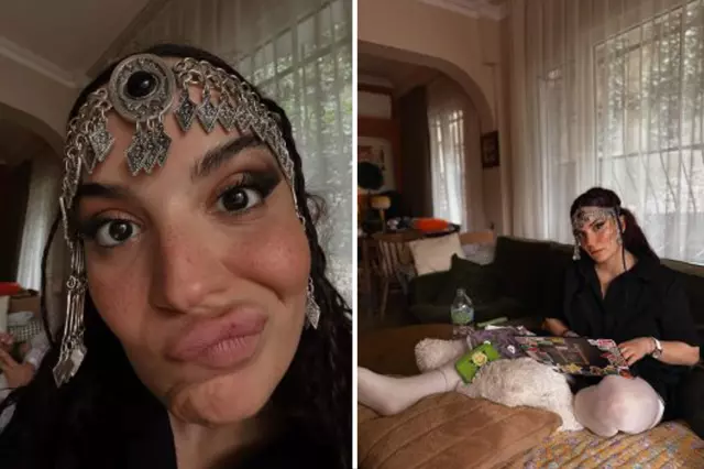 Aslı Bekiroğlu hastane odasından fotoğrafı