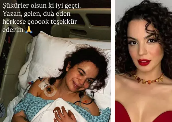 Aslı Bekiroğlu'nun iyileşme sürecindeki fotoğrafı