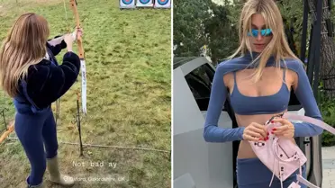 Şevval Şahin'in Oxford'ta Okçuluk Görüntüsü Sosyal Medyada Gündemde