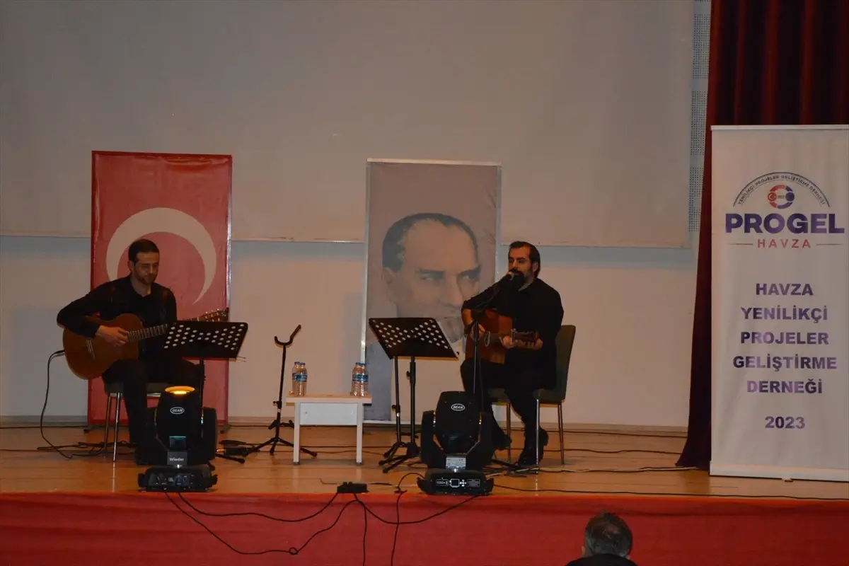 Havza’da Duygulu Şarkılar Konseri kapış görüntüsü