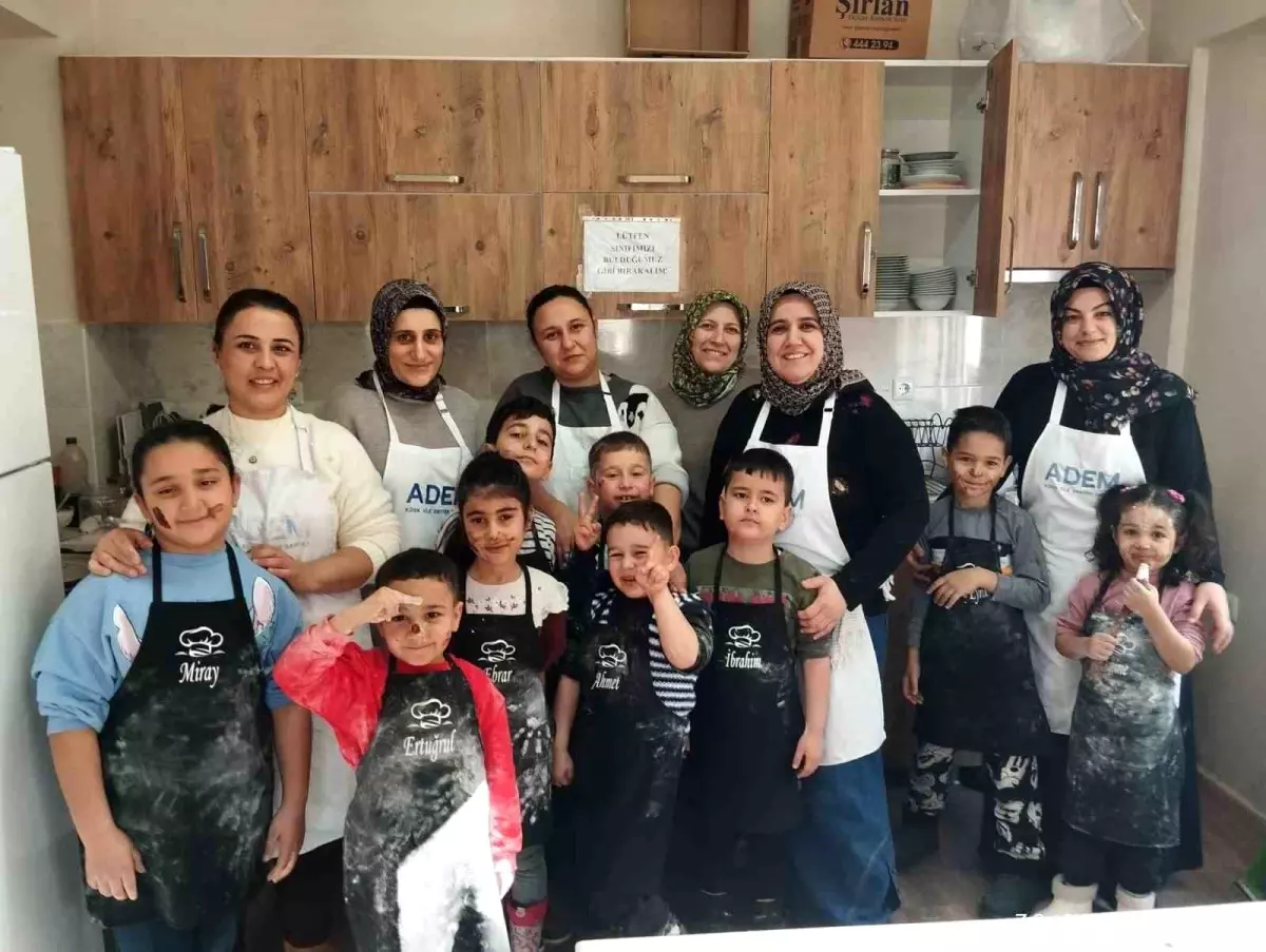 Köşk Halk Eğitim Merkezi’nde Anne-Çocuk Mutfak Atölyeleriyle Yaratıcı Lezzetler