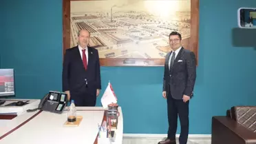 KKTÇ Cumhurbaşkanı Ersin Tatar, Adana'da Kültür ve Turizm Dairesi'ni Ziyaret Etti