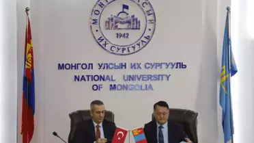 YEE ve Moğolistan Devlet Üniversitesi Arasındaki Kültürel İş Birliği Anlaşması