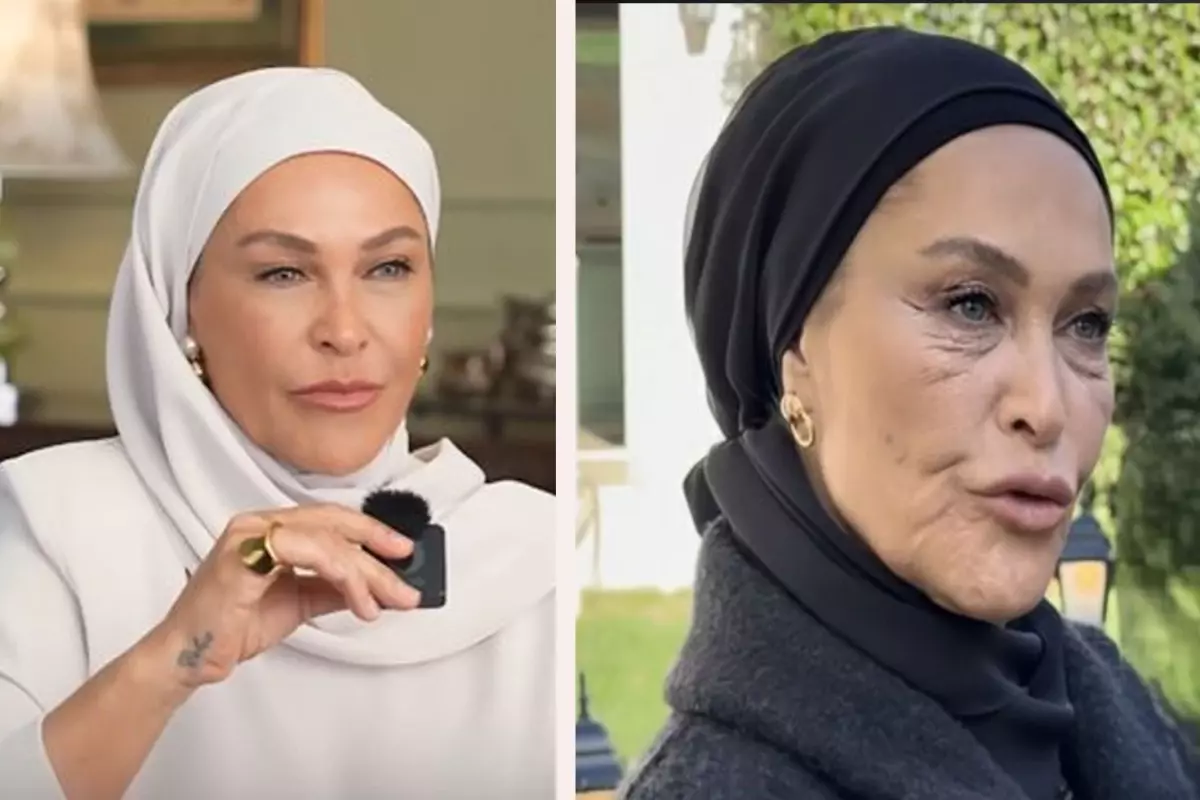 Hülya Avşar setinde