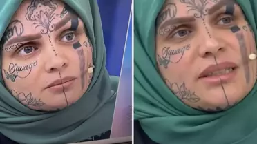 Dövme Dolu Yüzüyle 'Vazgeçme' Programına Katılan Kadının Duygusal Açıklaması