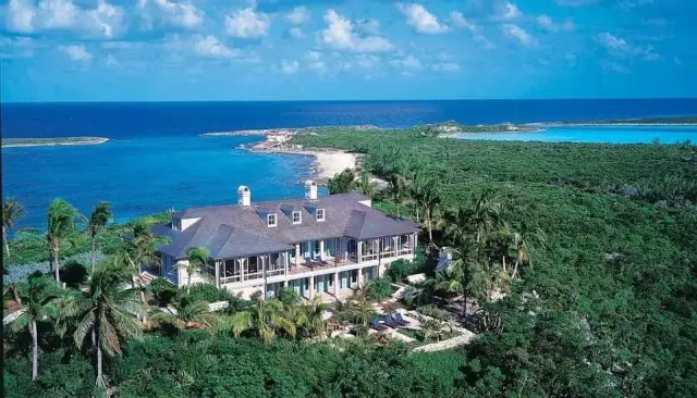 Bahamalar'da Musha Cay adası