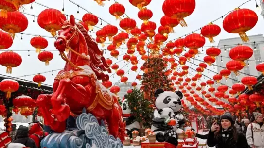 Moskova’da Renkli Çin Yeni Yılı Coşkusu