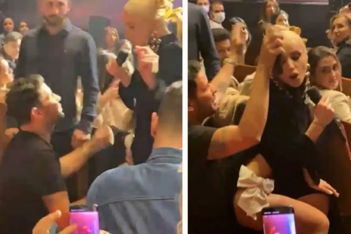 Gülşen ve Tolga Sezgin'in kucak dansı