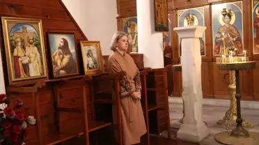 Edirne'de Bulgar Ortodoks Kilisesi'nde Uluslararası Noel Ayini Coşkusu